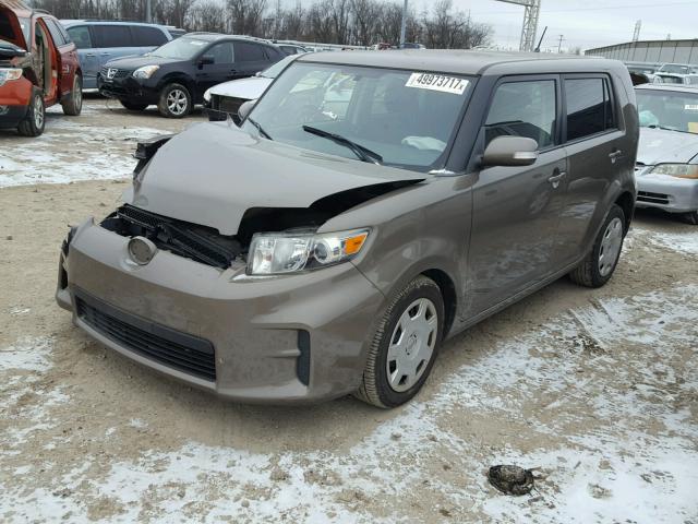 JTLZE4FE8B1137465 - 2011 TOYOTA SCION XB BROWN photo 2