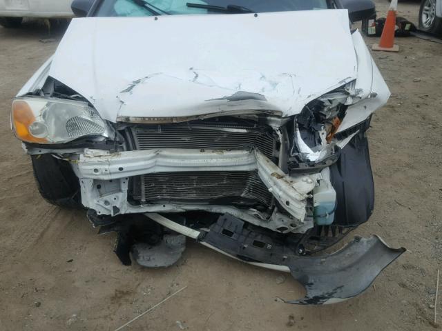 1HGES16562L063535 - 2002 HONDA CIVIC LX WHITE photo 9