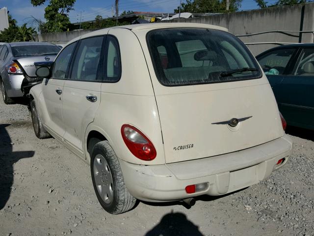 3A8FY48B78T133037 - 2008 CHRYSLER PT CRUISER WHITE photo 3