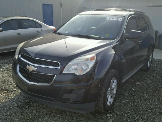 2CNALDEC2B6411511 - 2011 CHEVROLET EQUINOX LT BLACK photo 2