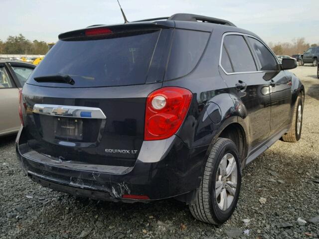 2CNALDEC2B6411511 - 2011 CHEVROLET EQUINOX LT BLACK photo 4