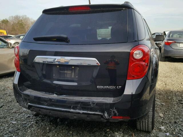 2CNALDEC2B6411511 - 2011 CHEVROLET EQUINOX LT BLACK photo 9