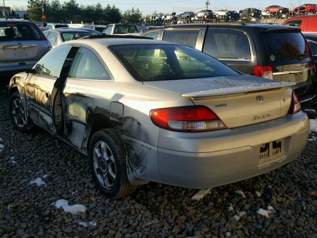 2T1CF28P2YC278022 - 2000 TOYOTA CAMRY SOLA SILVER photo 3