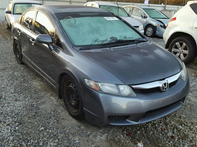 2HGFA16829H523184 - 2009 HONDA CIVIC EX CHARCOAL photo 1