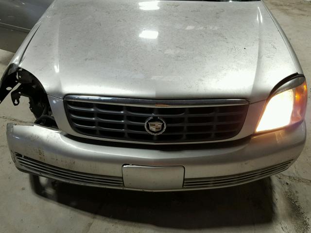 1G6KE57Y64U184493 - 2004 CADILLAC DEVILLE DH SILVER photo 7