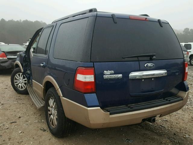 1FMJU1H54CEF04326 - 2012 FORD EXPEDITION BLUE photo 3
