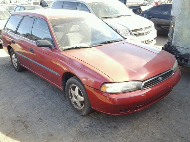 4S3BK4358V7308808 - 1997 SUBARU LEGACY L BURGUNDY photo 1