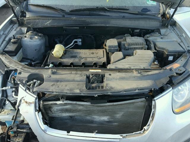 5NMSG3ABXAH413955 - 2010 HYUNDAI SANTA FE G SILVER photo 7