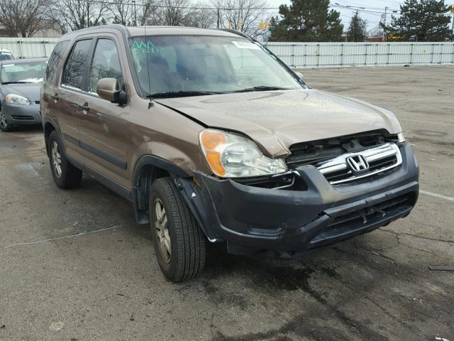 JHLRD78883C039875 - 2003 HONDA CR-V EX GOLD photo 1