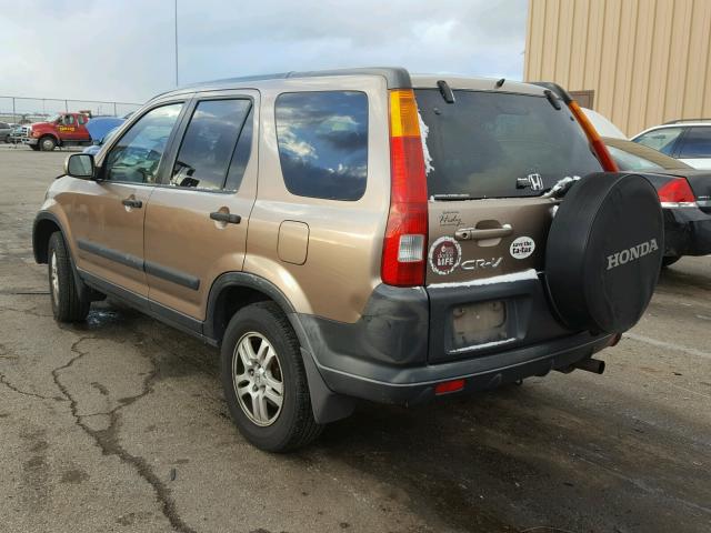 JHLRD78883C039875 - 2003 HONDA CR-V EX GOLD photo 3