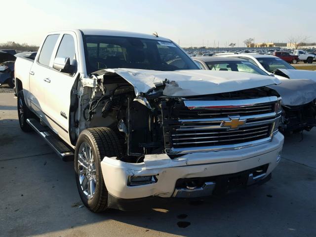 3GCPCTEC0EG509504 - 2014 CHEVROLET SILVERADO WHITE photo 1