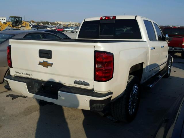 3GCPCTEC0EG509504 - 2014 CHEVROLET SILVERADO WHITE photo 4