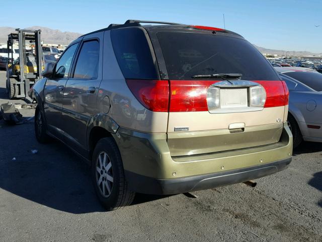 3G5DB03E32S504659 - 2002 BUICK RENDEZVOUS TAN photo 3