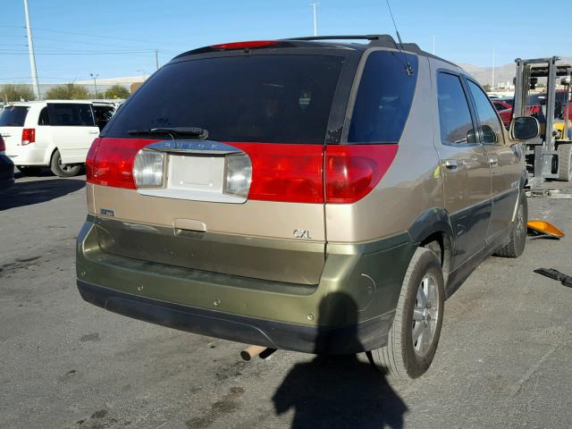 3G5DB03E32S504659 - 2002 BUICK RENDEZVOUS TAN photo 4