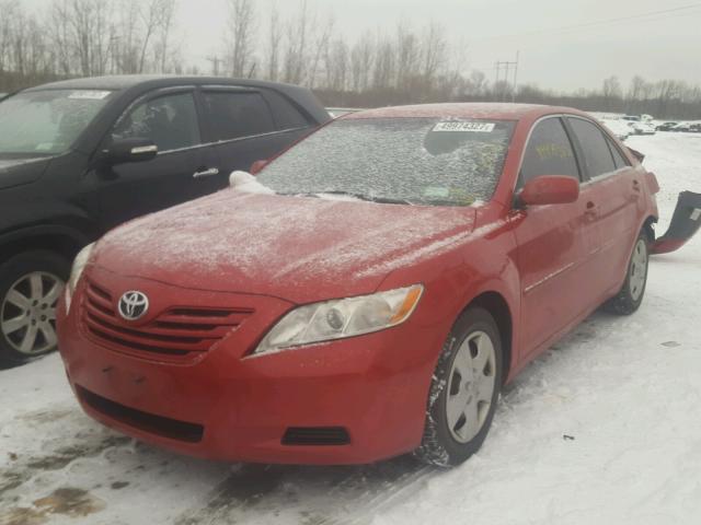 4T1BE46K77U149191 - 2007 TOYOTA CAMRY NEW RED photo 2