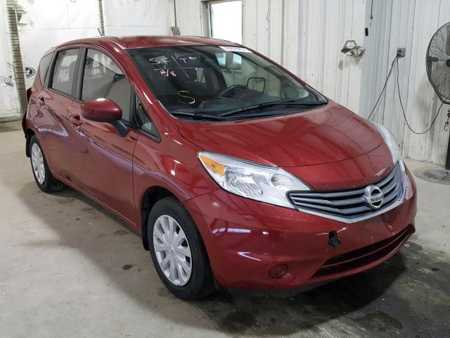 3N1CE2CP2FL377821 - 2015 NISSAN VERSA NOTE RED photo 1