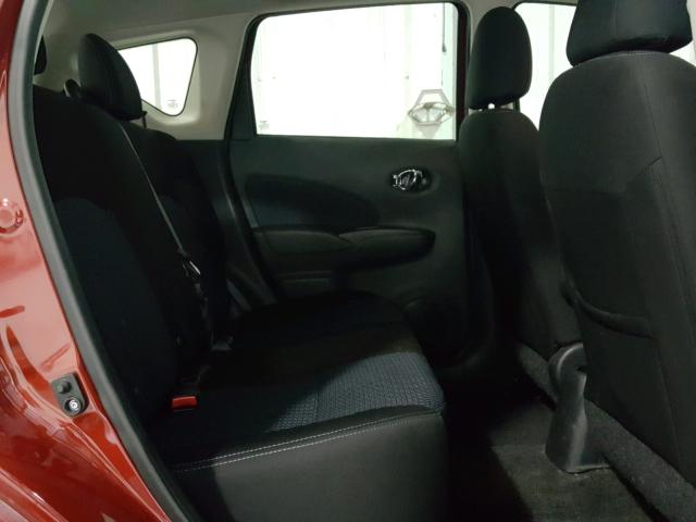 3N1CE2CP2FL377821 - 2015 NISSAN VERSA NOTE RED photo 6