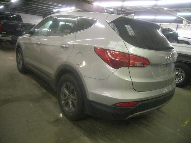 5XYZTDLB6FG261624 - 2015 HYUNDAI SANTA FE S SILVER photo 3