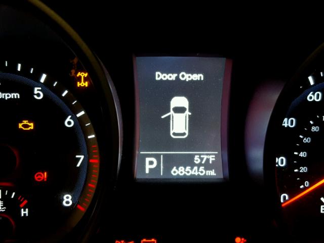 5XYZTDLB6FG261624 - 2015 HYUNDAI SANTA FE S SILVER photo 8