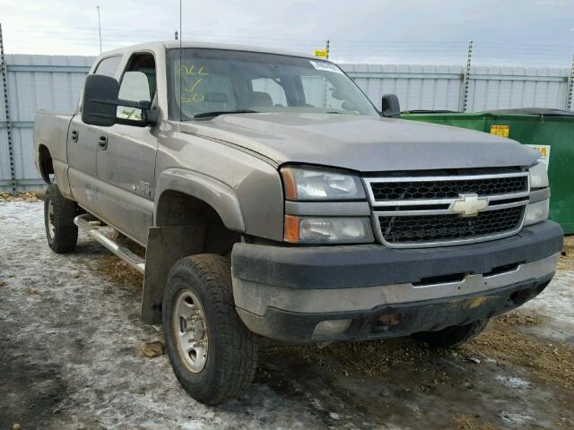 1GCHK23D56F245423 - 2006 CHEVROLET SILVERADO GRAY photo 1