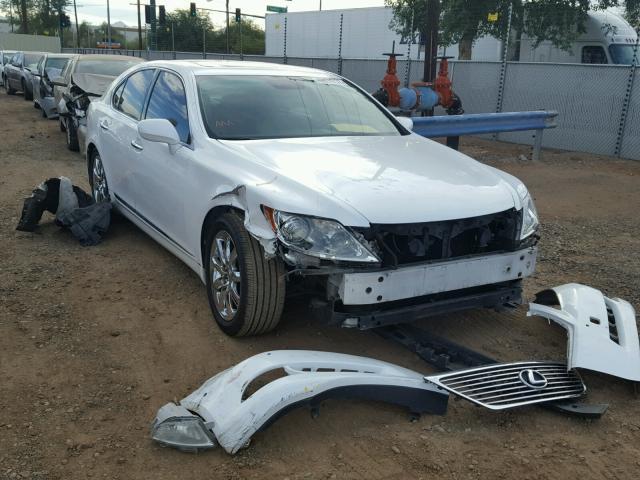 JTHBL46F685060008 - 2008 LEXUS LS 460 WHITE photo 1