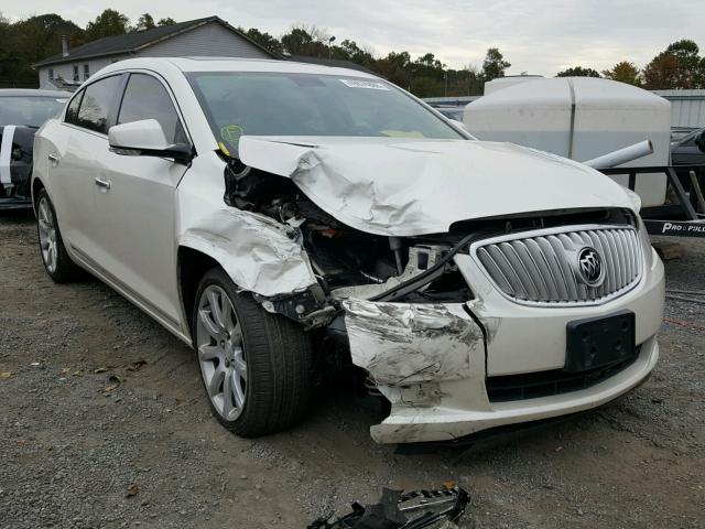 1G4GE5EV9AF297510 - 2010 BUICK LACROSSE C WHITE photo 1