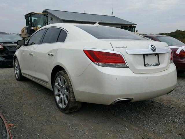 1G4GE5EV9AF297510 - 2010 BUICK LACROSSE C WHITE photo 3