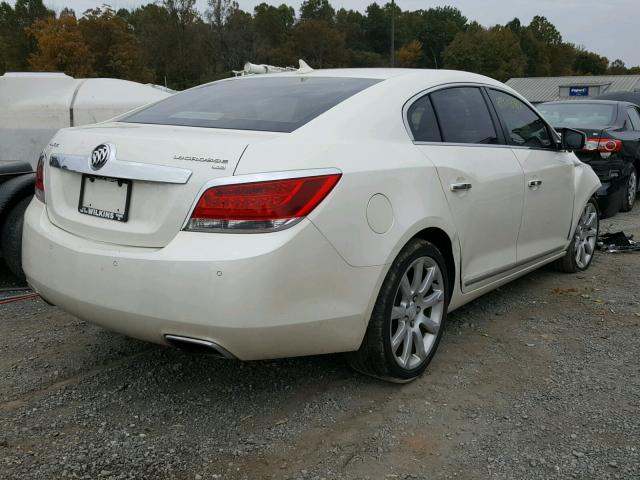 1G4GE5EV9AF297510 - 2010 BUICK LACROSSE C WHITE photo 4