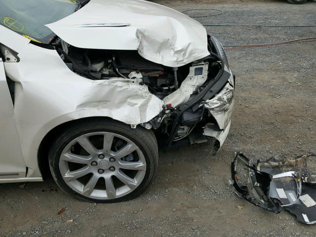 1G4GE5EV9AF297510 - 2010 BUICK LACROSSE C WHITE photo 9