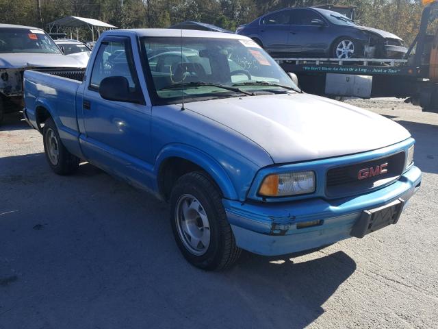 1GTCS14Z1R8532443 - 1994 GMC SONOMA BLUE photo 1