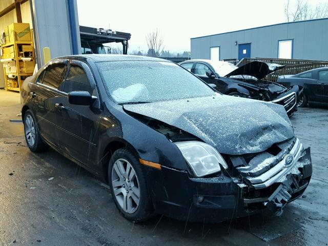 3FAHP07Z77R225275 - 2007 FORD FUSION SE BLACK photo 1