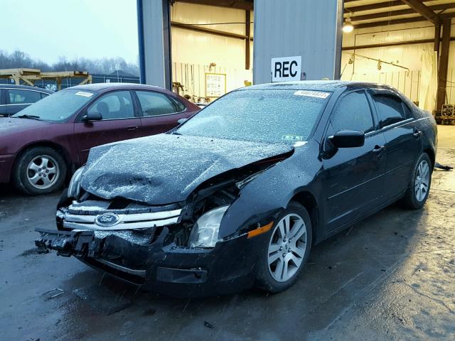 3FAHP07Z77R225275 - 2007 FORD FUSION SE BLACK photo 2