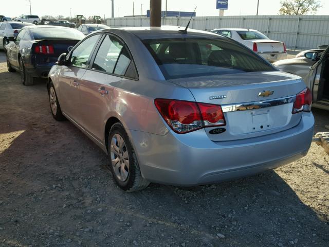 1G1PA5SH0D7262991 - 2013 CHEVROLET CRUZE LS GRAY photo 3