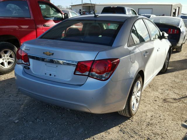 1G1PA5SH0D7262991 - 2013 CHEVROLET CRUZE LS GRAY photo 4