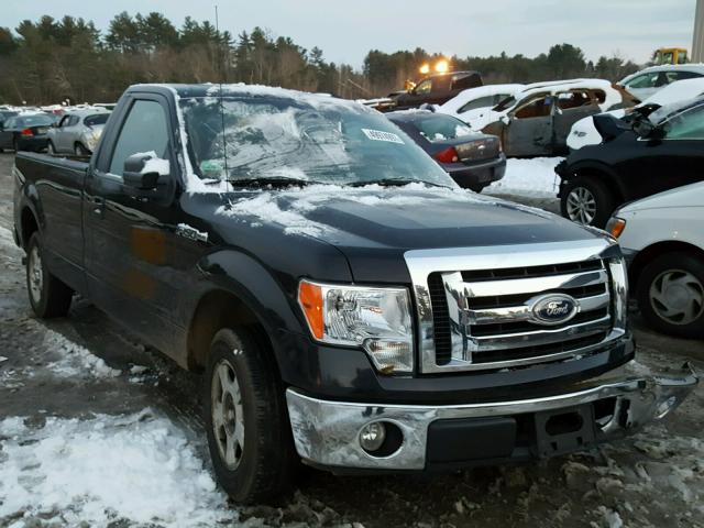 1FTMF1CW0AKA97468 - 2010 FORD F150 BLACK photo 1