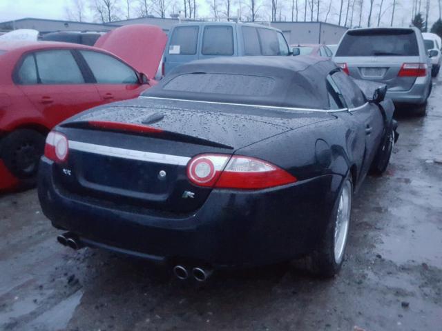 SAJWA44C289B23197 - 2008 JAGUAR XKR BLACK photo 4