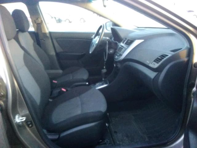 KMHCT5AE6CU020144 - 2012 HYUNDAI ACCENT GLS BROWN photo 5