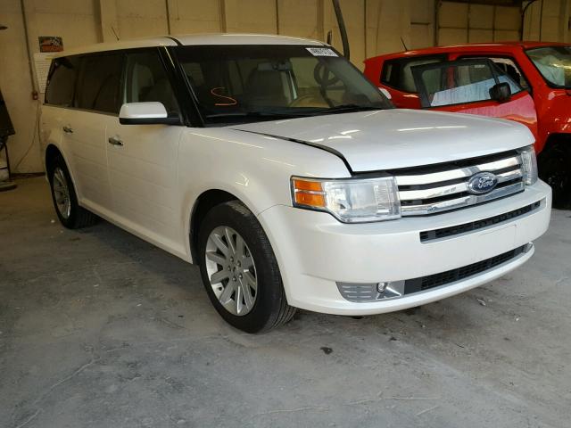 2FMGK5CC6BBD17693 - 2011 FORD FLEX SEL WHITE photo 1