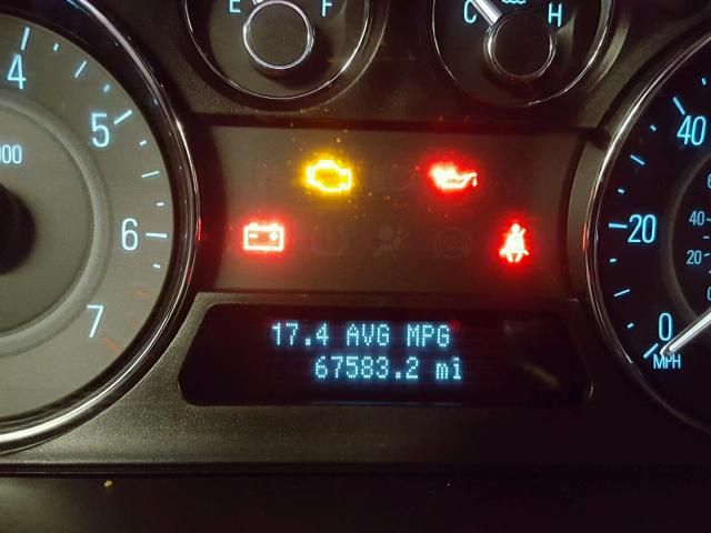 2FMGK5CC6BBD17693 - 2011 FORD FLEX SEL Ağ foto 8