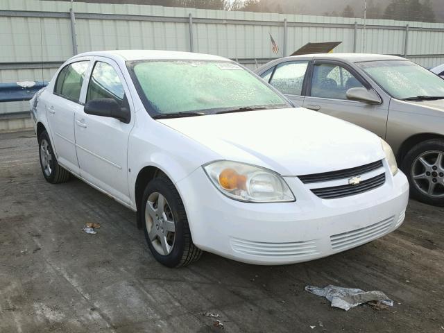 1G1AK55F777416131 - 2007 CHEVROLET COBALT LS WHITE photo 1