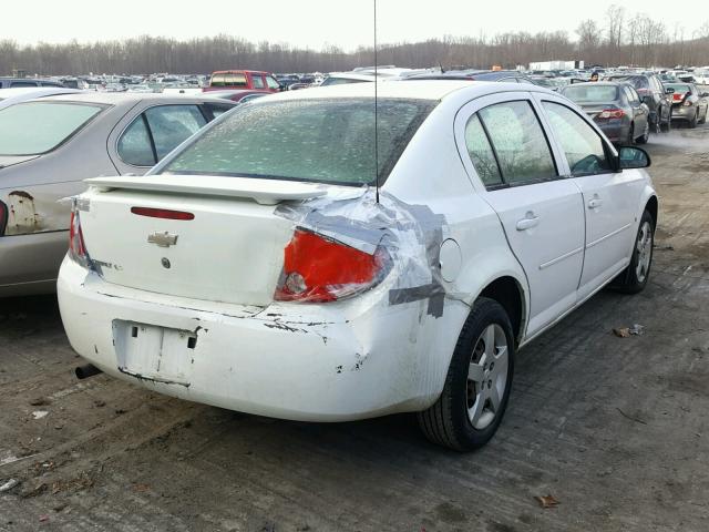 1G1AK55F777416131 - 2007 CHEVROLET COBALT LS WHITE photo 4