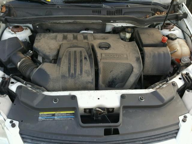 1G1AK55F777416131 - 2007 CHEVROLET COBALT LS WHITE photo 7