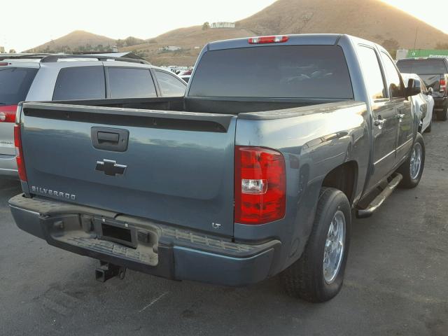 3GCPCSE00CG224931 - 2012 CHEVROLET SILVERADO BLUE photo 4