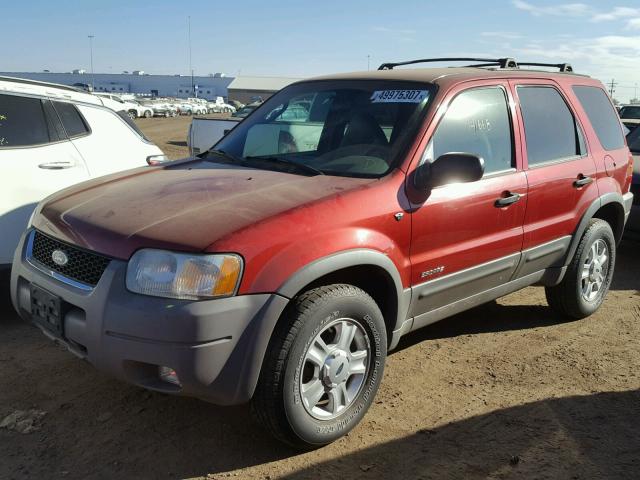 1FMYU04181KC54955 - 2001 FORD ESCAPE XLT RED photo 2