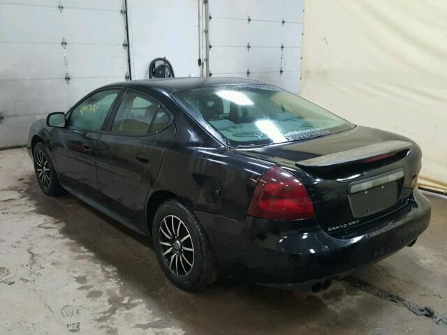 2G2WS522741105097 - 2004 PONTIAC GRAND PRIX BLACK photo 3