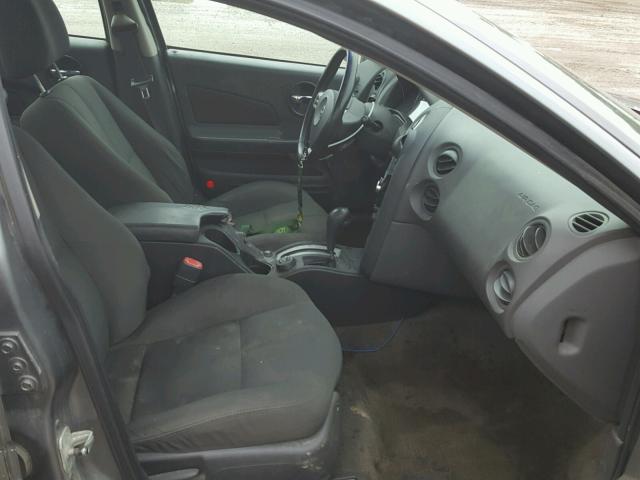 2G2WS522041317565 - 2004 PONTIAC GRAND PRIX Сұр фото 5