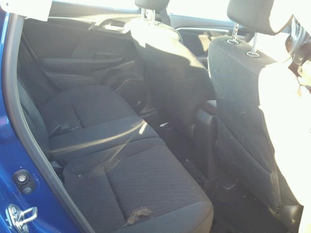 3HGGK5G61JM705809 - 2018 HONDA FIT SPORT BLUE photo 6