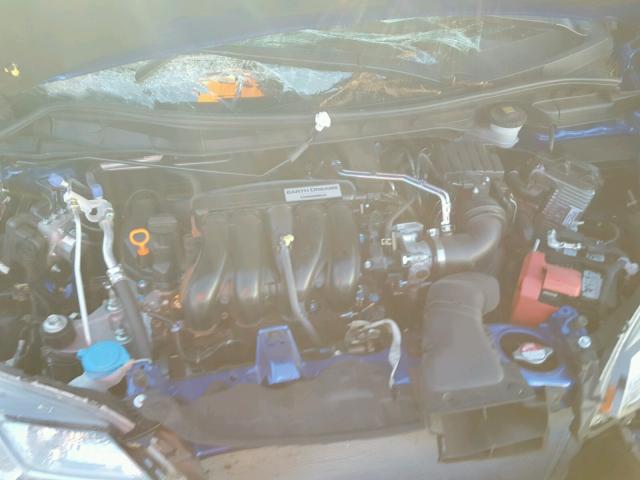 3HGGK5G61JM705809 - 2018 HONDA FIT SPORT BLUE photo 7