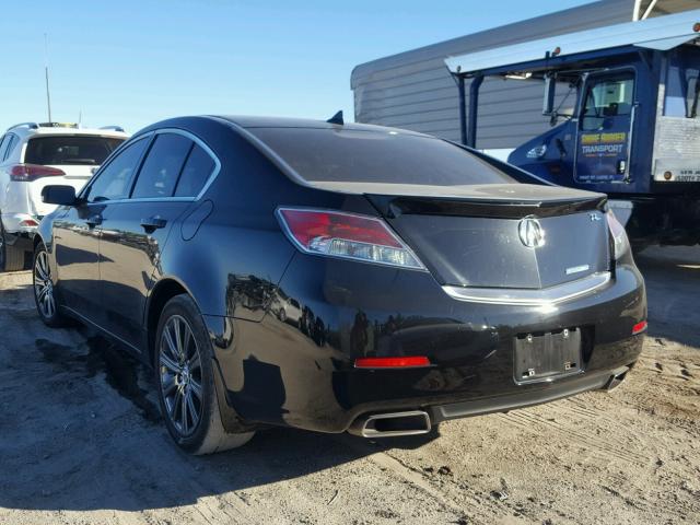 19UUA8F32DA018208 - 2013 ACURA TL SE BLACK photo 3