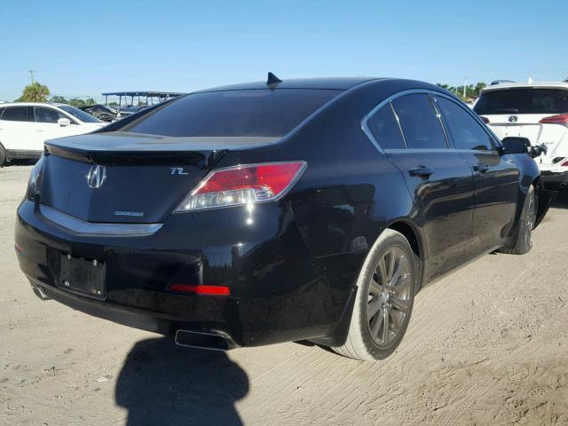 19UUA8F32DA018208 - 2013 ACURA TL SE BLACK photo 4